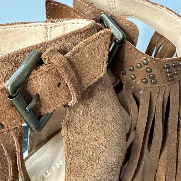 Chinese Laundry Boho Open Toe Fringe Booties - Picture 8 of 13